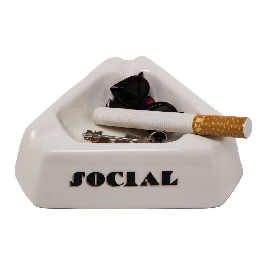 Seletti Centrepiece Porc Smoker-Diesel Living (36 x 36 x 10 cm)