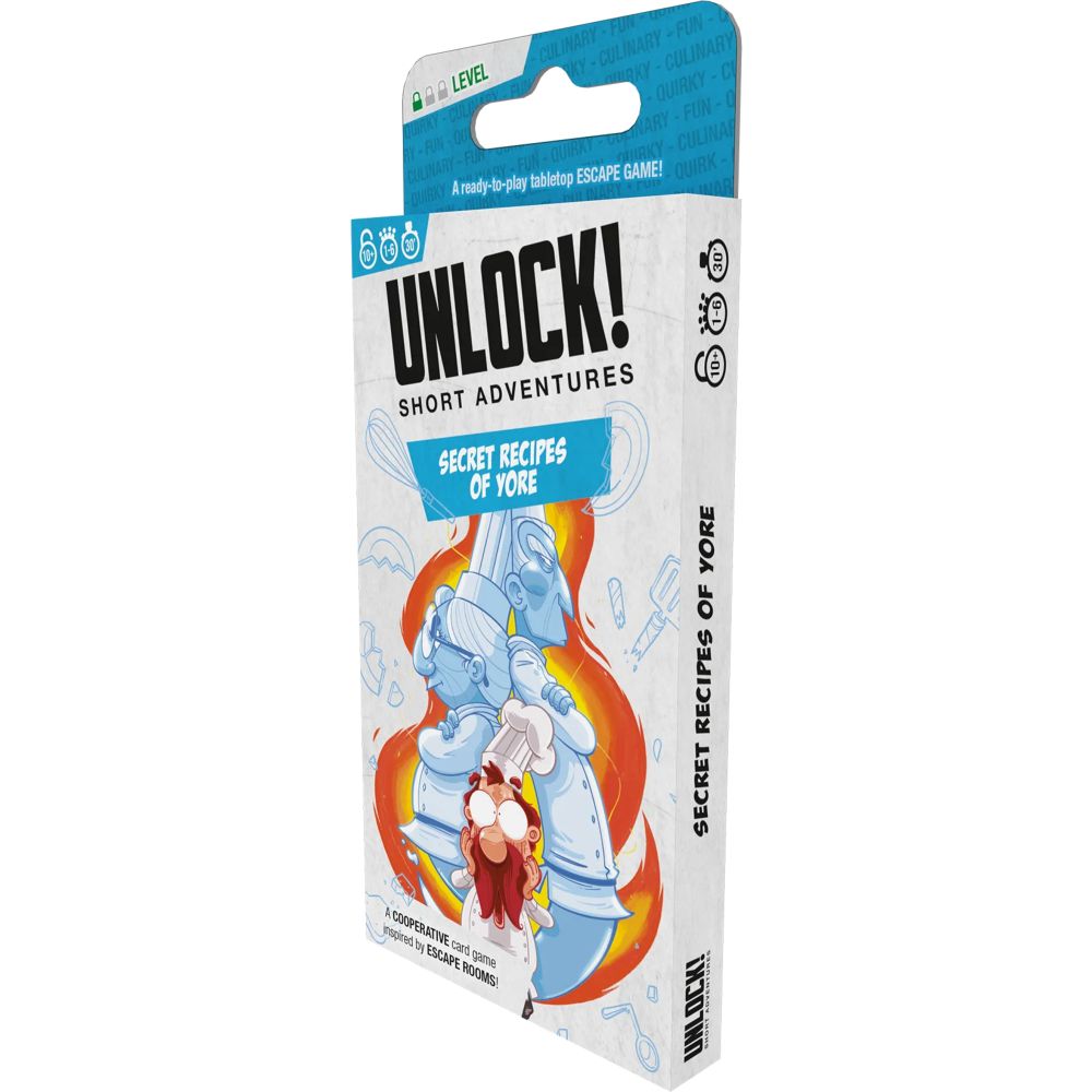Space Cowboys Unlock! Short Adventures 1 Secret Recipes of Yore Card Game