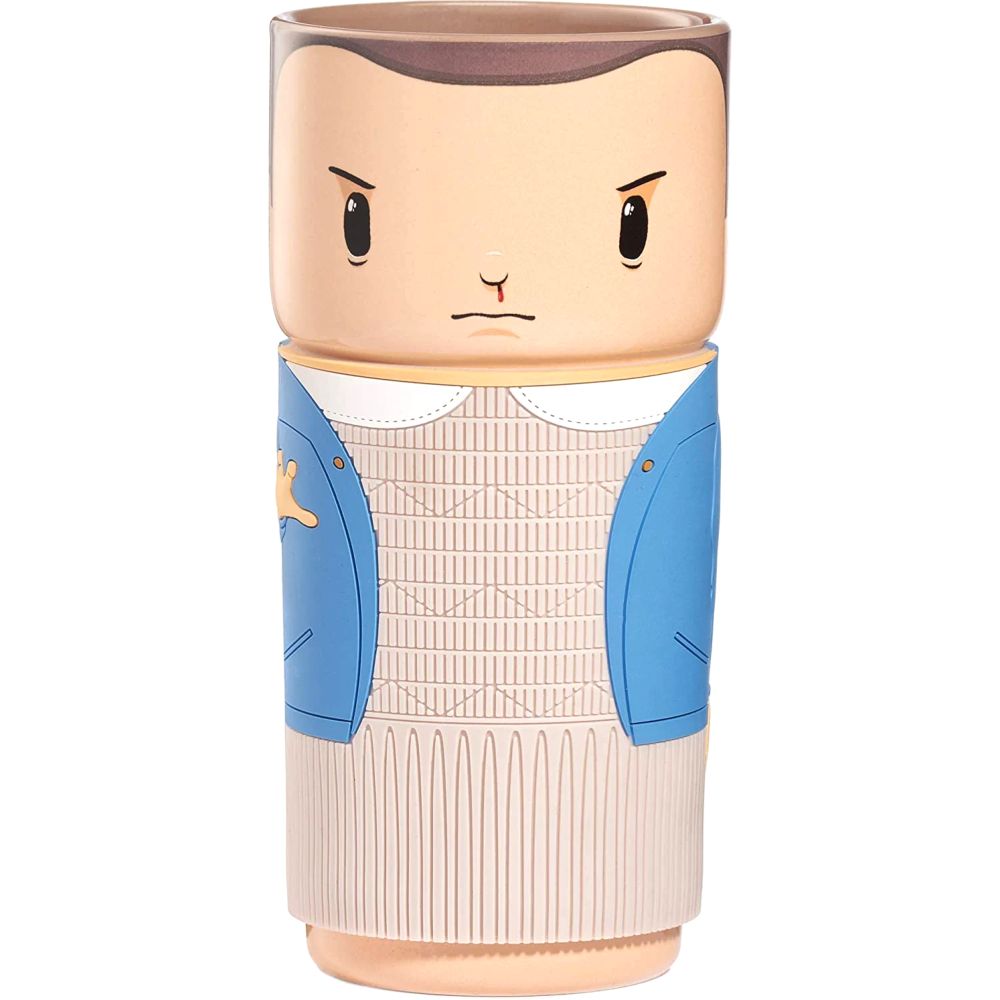 Numskull Stranger Things Coscup Eleven Official Ceramic Mug Gift With Rubber Sleeve 400ml
