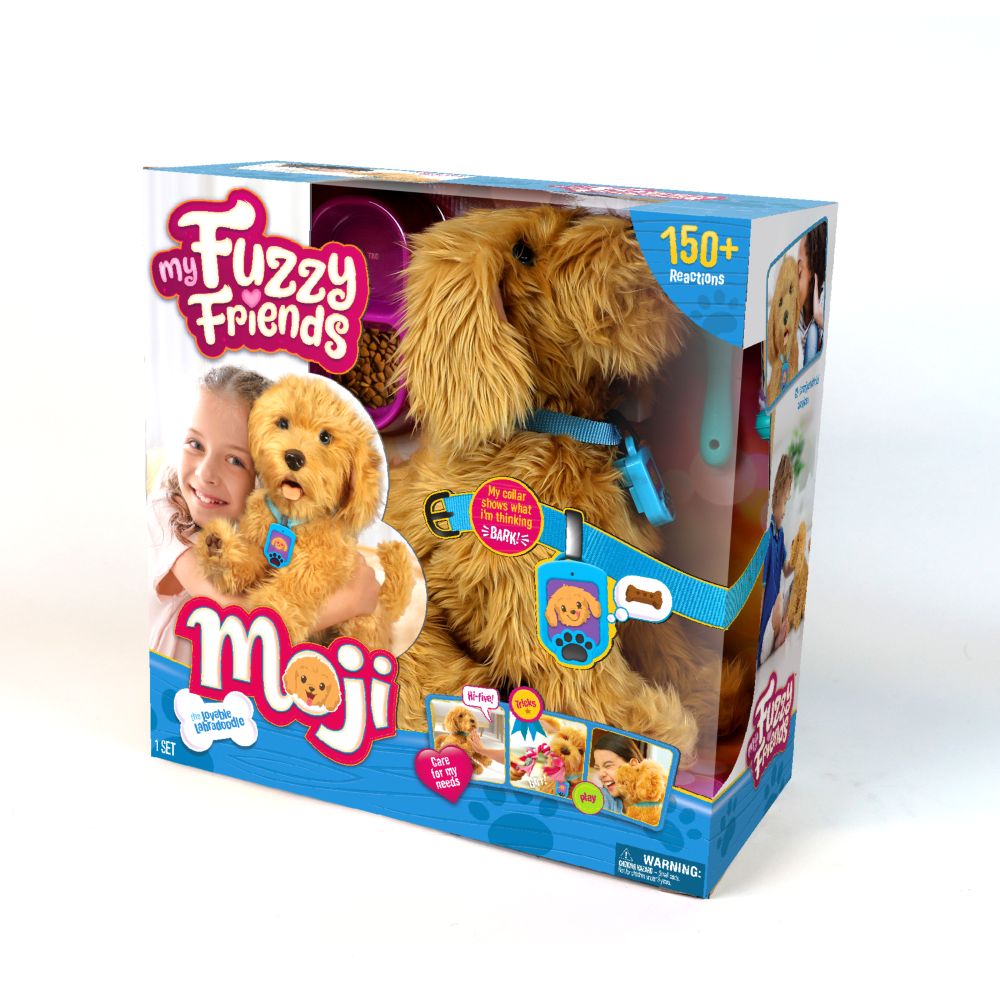 Skyrocket My Fuzzy Friends Moji The Lovable Labradoodle Interactive Pet