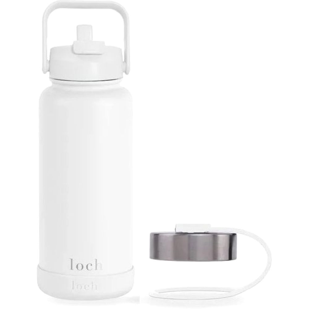 Loch Water Bottle Pearl White 900ml (32 Oz)
