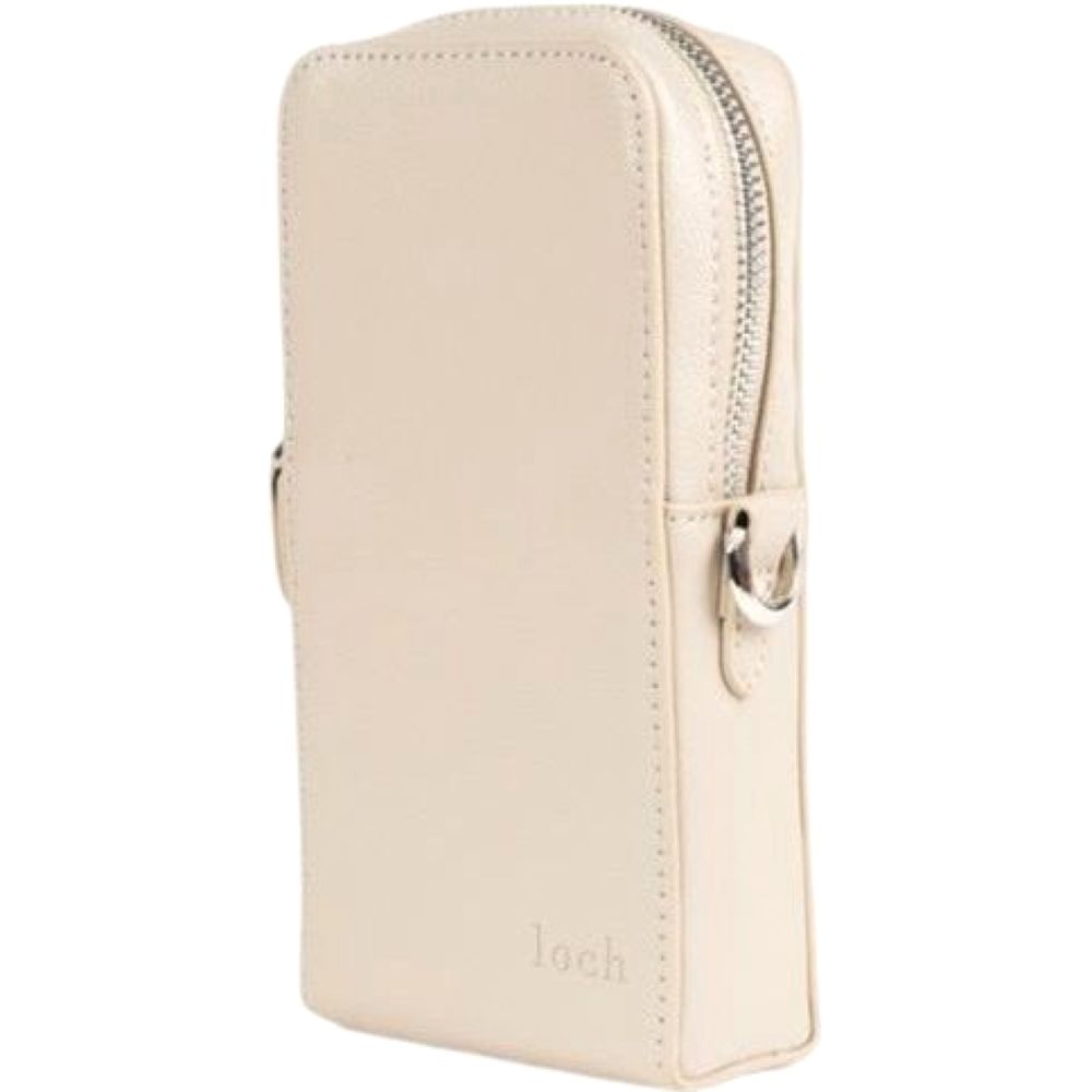 Loch Vegan Leather Pouch Clay | Silver Detailing