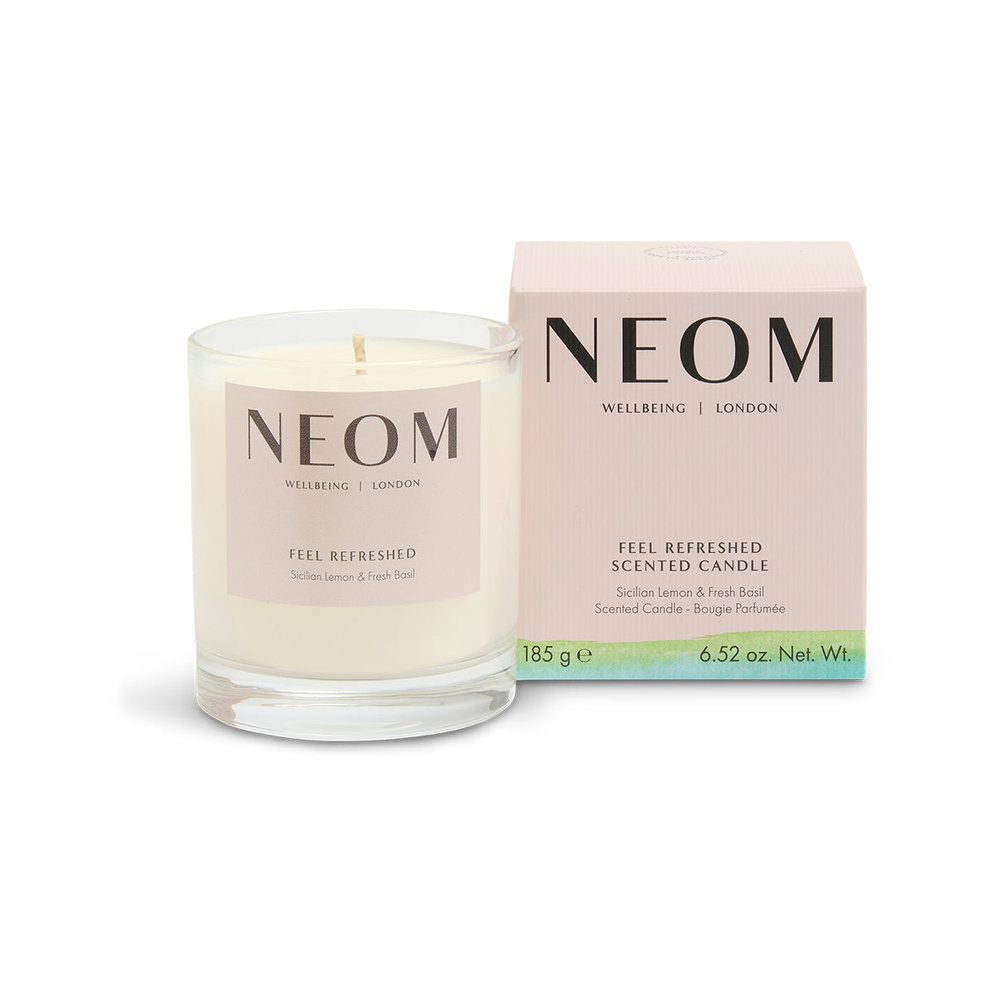 Neom Wellbeing Feel Refreshed Scented Candle (185g) - Sicilian Lemon / Fresh Bali