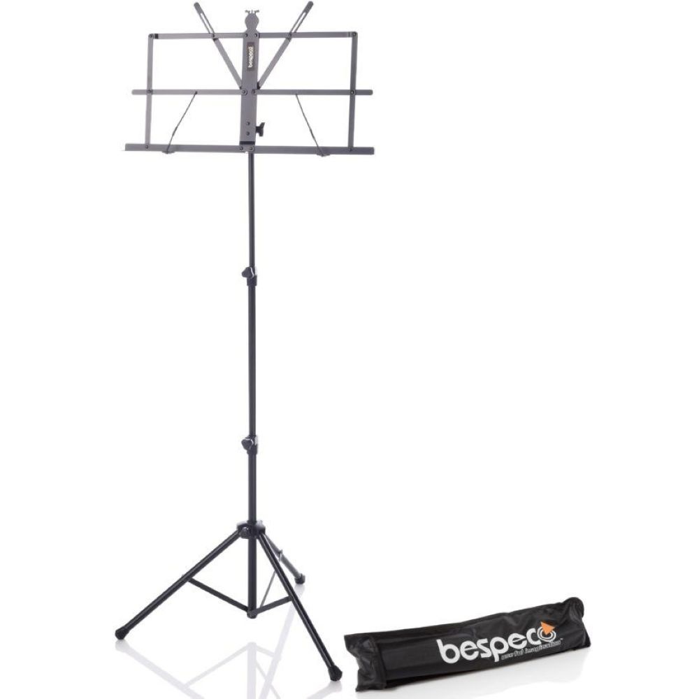 Bespeco BP01X Foldable Music Stand With Carry Bag - Black