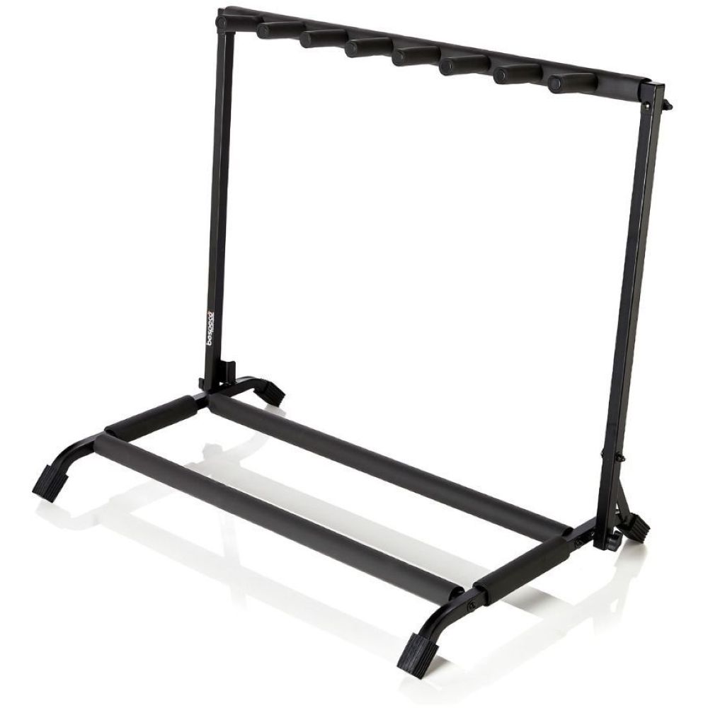 Bespeco KANGA07D Guitar Rack Stand To Hold 7 Instruments - Black