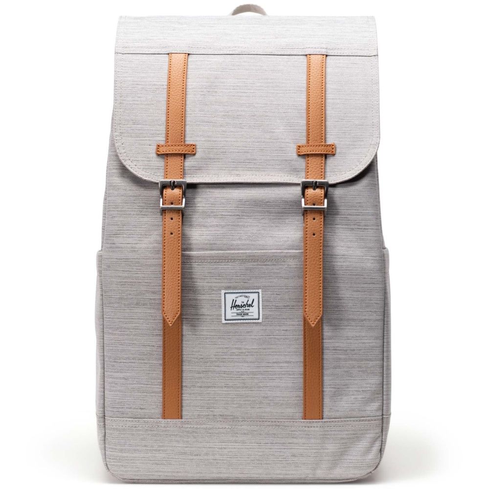 Herschel Retreat Backpack - Light Grey Crosshatch