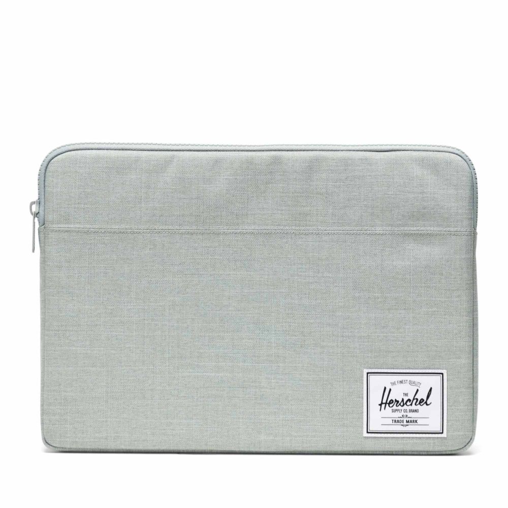 Herschel Anchor 15/16-Inch Sleeve Laptop Case - Iceberg Green Crosshatch