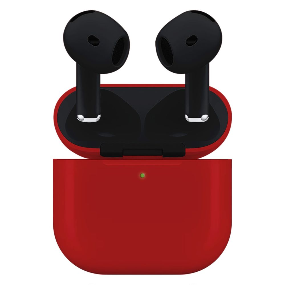 Aurora Concepts Custom Airpods 4 - Dual Red