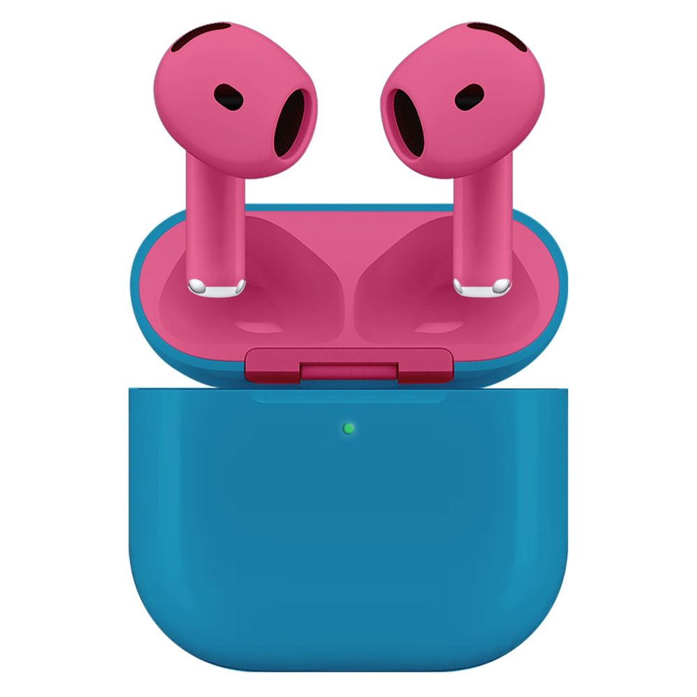 Aurora Concepts Custom Airpods 4 - Dual Blue