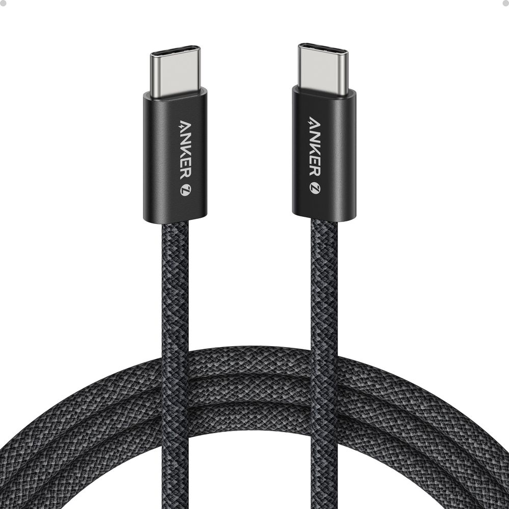 Anker USB-C To USB-C Cable (1M/ 240W) Black 1 USB-C To USB-C Cable (1M/ 240W)