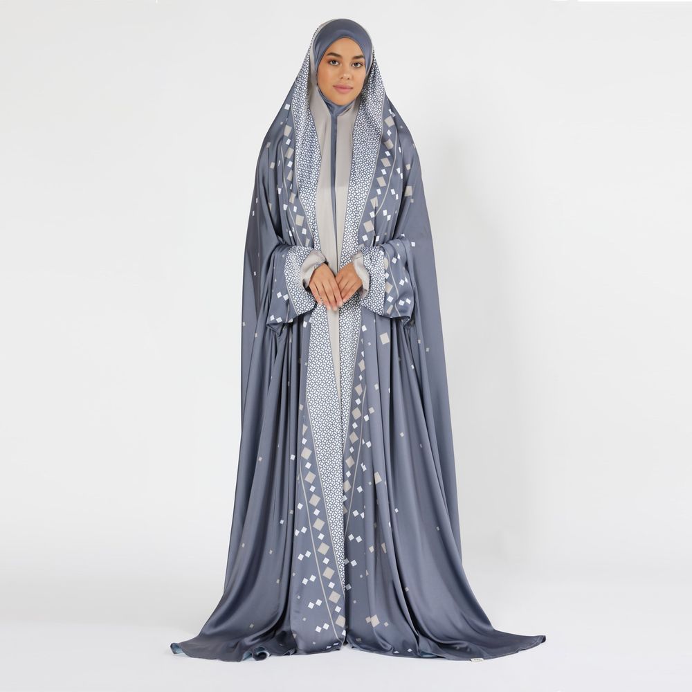 Sabr Abu Dhabi Prayer Dress - Grey (155cm) (Teen)