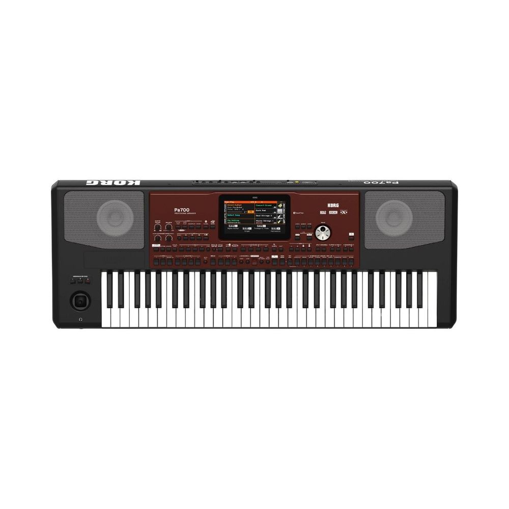 Korg PA700 61-Key Professional Arranger Synthesizer Keyboard - Black