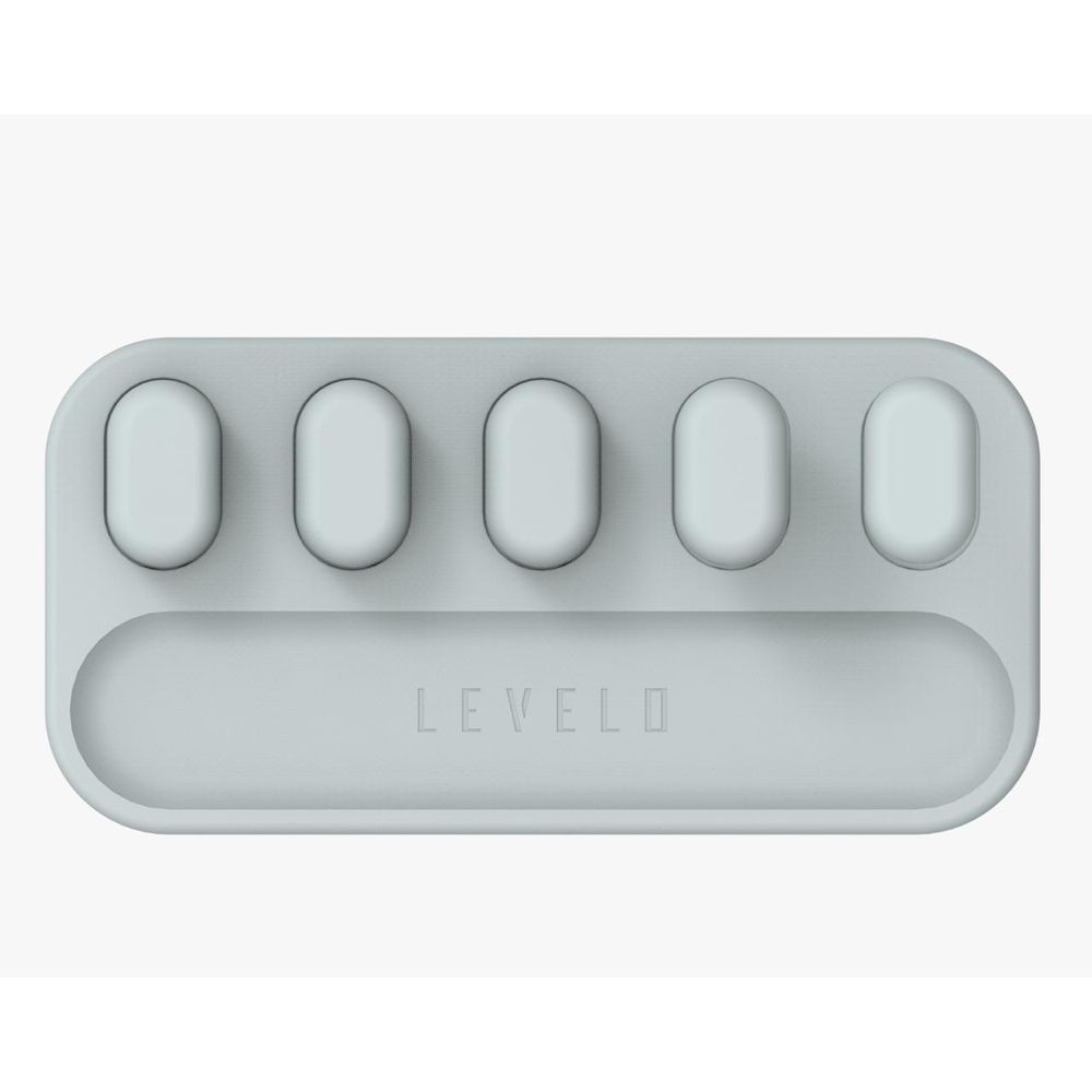 Levelo Livia Detachable Magnetic Cable Management - Grey