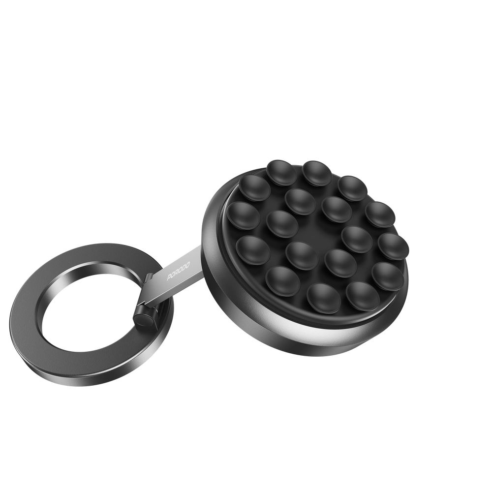Porodo HS01 Duo Mount Magsafe & Suction - Black