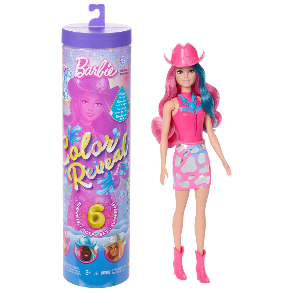 Barbie Color Disco Star Series Reveal Doll (Assortment - Includes 1)
