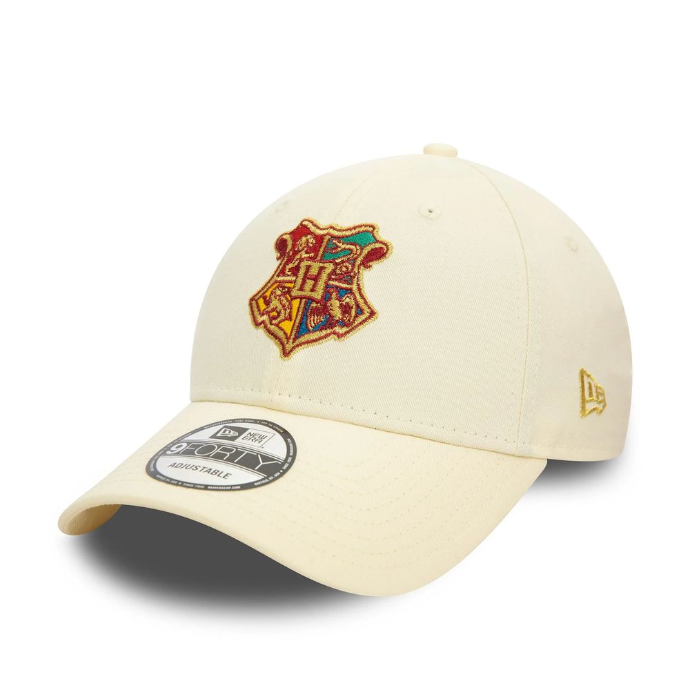 New Era Youth 9Forty Movies Harry Potter Hogwarts White Free Size Cap