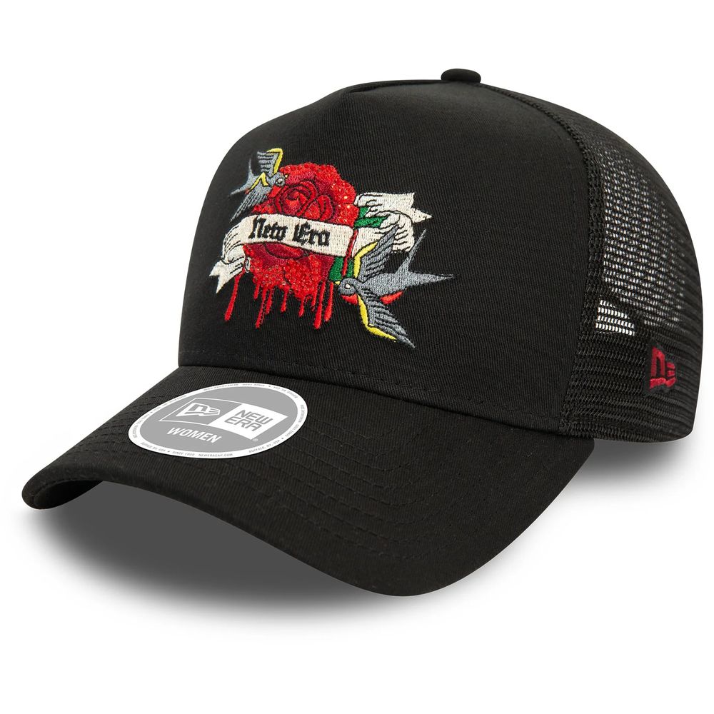 New Era Womens Trucker New Era Black Free Size Cap