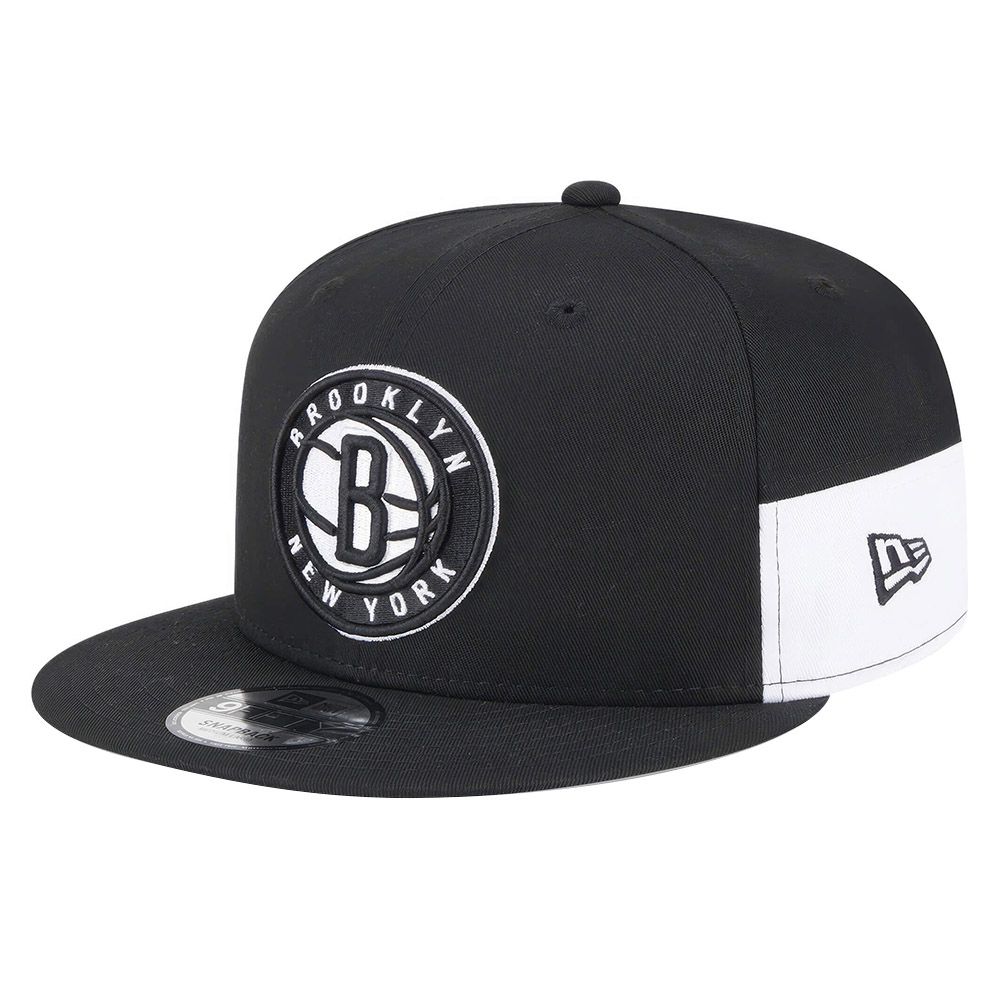 New Era Multi Patch 9Fifty Nba Brooklyn Nets Black/Grey Cap - M/L