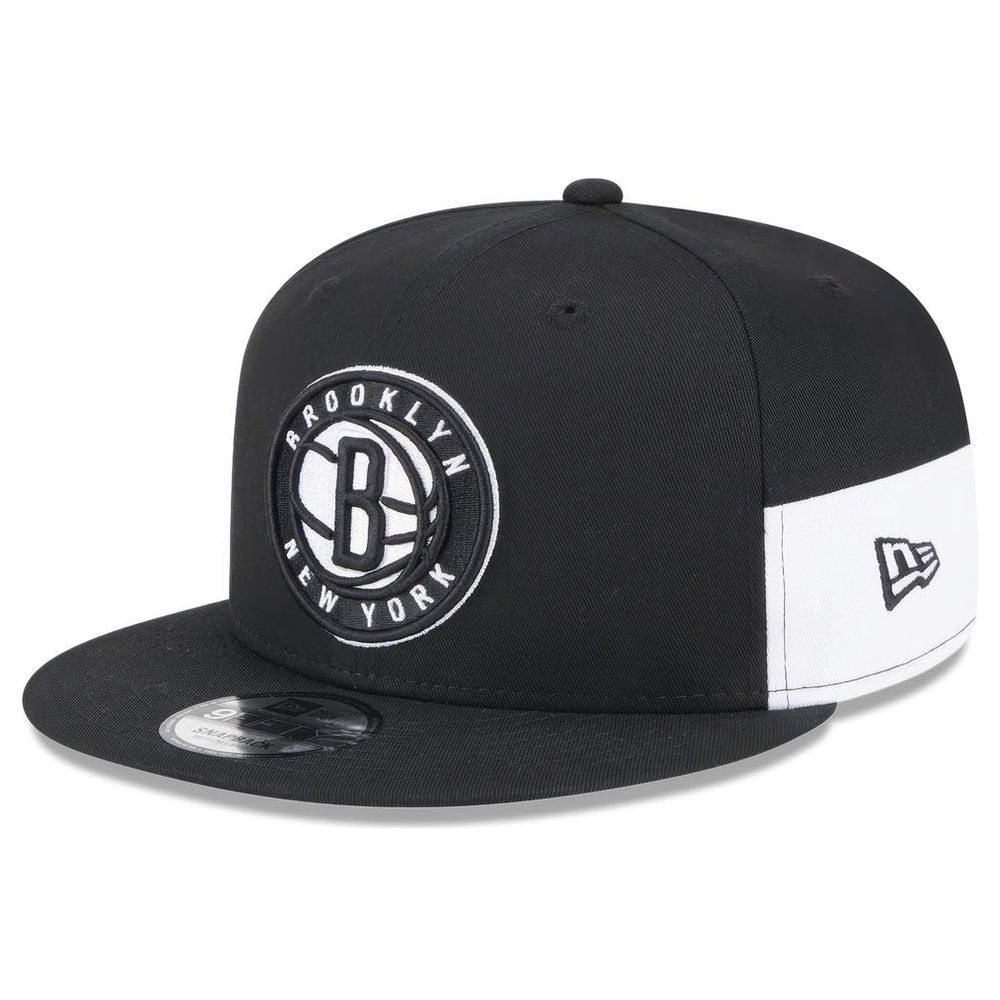 New Era Multi Patch 9Fifty NBA Brooklyn Nets Black/Grey Cap - S/M