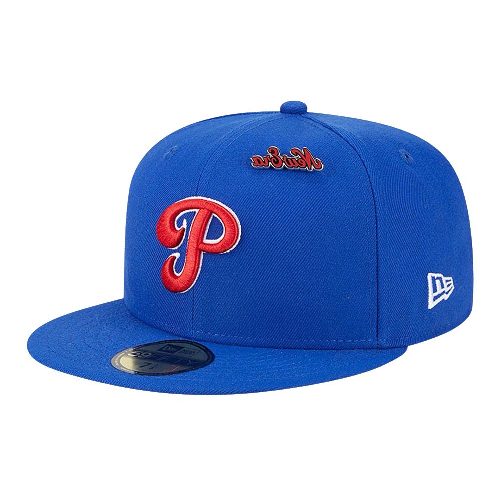 New Era Pin Pack Mlb Philadelphia Philies Blue/Red Cap - 7 1/2