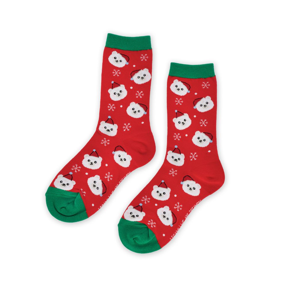 Legami Socks - It's a Match! - Small - Polar Bear (Size 35-40)