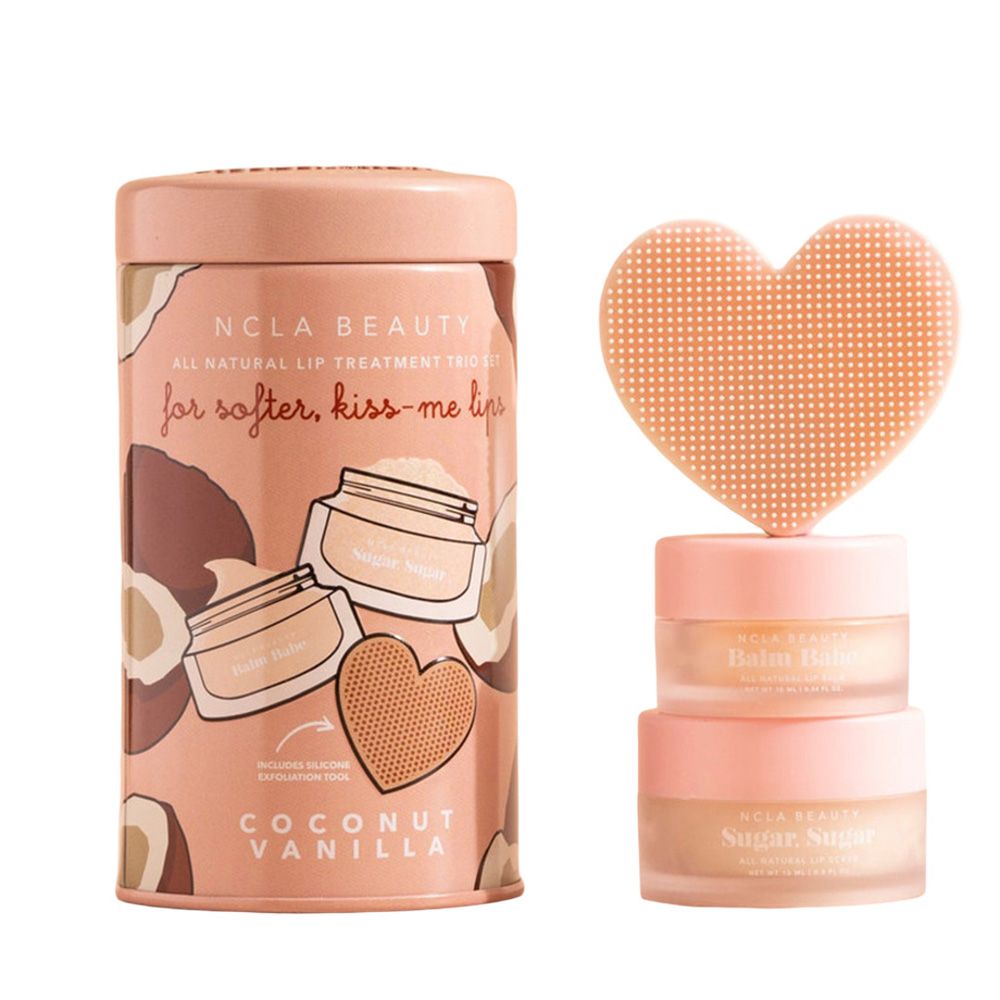 NCLA Beauty Coconut Vanilla Lip Care Set (Pack of 3)