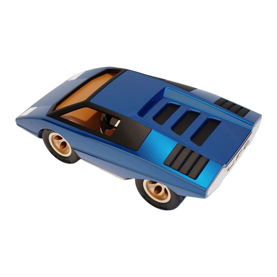 Playforever Mini Ufo Leonessa Racing Toy Car - Blue