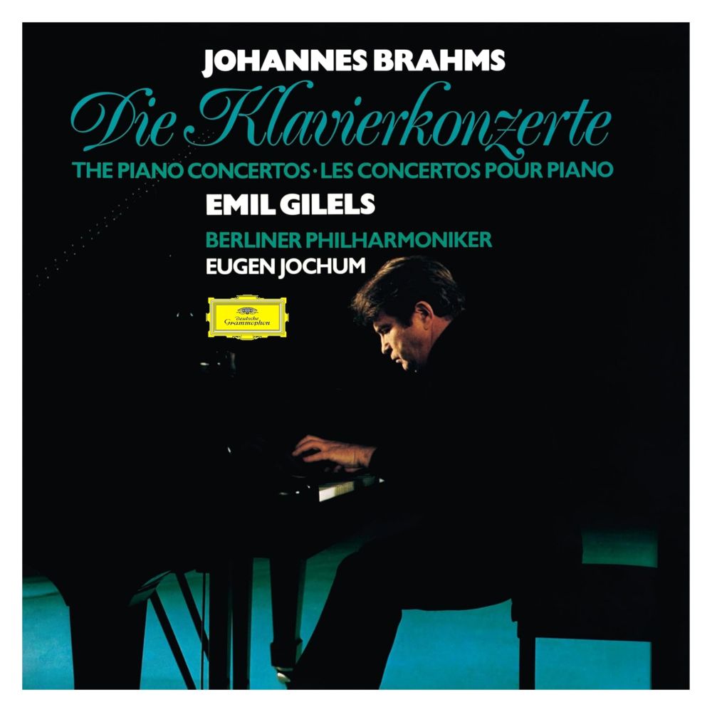 Brahms Piano Concertos Nos. 1 & 2 By Emil Gilels (2 Discs) | Brahms