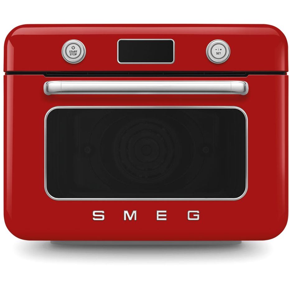 Smeg Countertop Combi Steam Oven 10-In-1 Multifunction Red