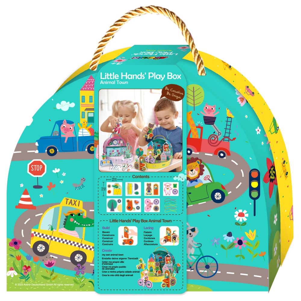 Avenir Little Hands' Play Box - Animal Town