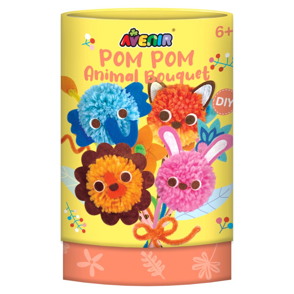 Avenir Pom Pom Bouquet - Animal