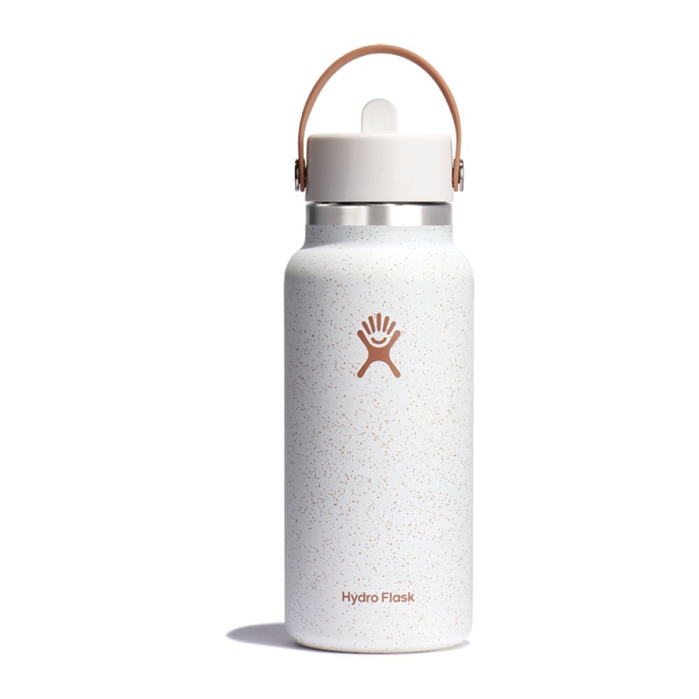 Hydro Flask Vacuum Bottle 950ml Seasalt Wide Mouth W/Straw