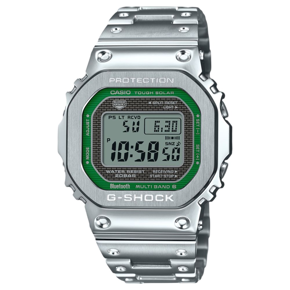 Casio G-Shock Metal Men Watch Gmw-B5000D-3Dr Silver