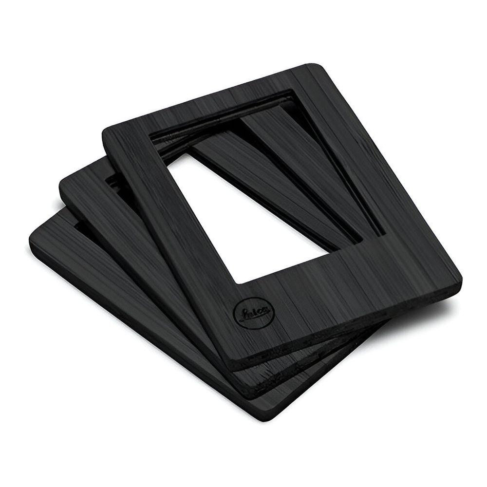 Leica Sofort 2 Magnet Frame Set Bamboo - Black (3 Frames)