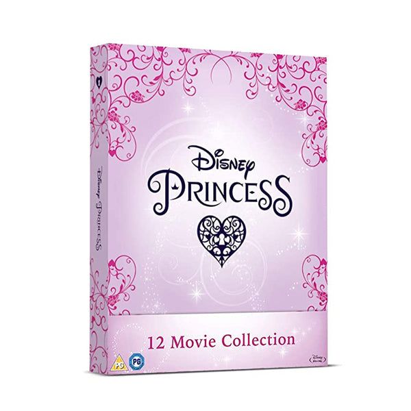 Disney Princess 12 Movie Collection Blu-Ray Box Set