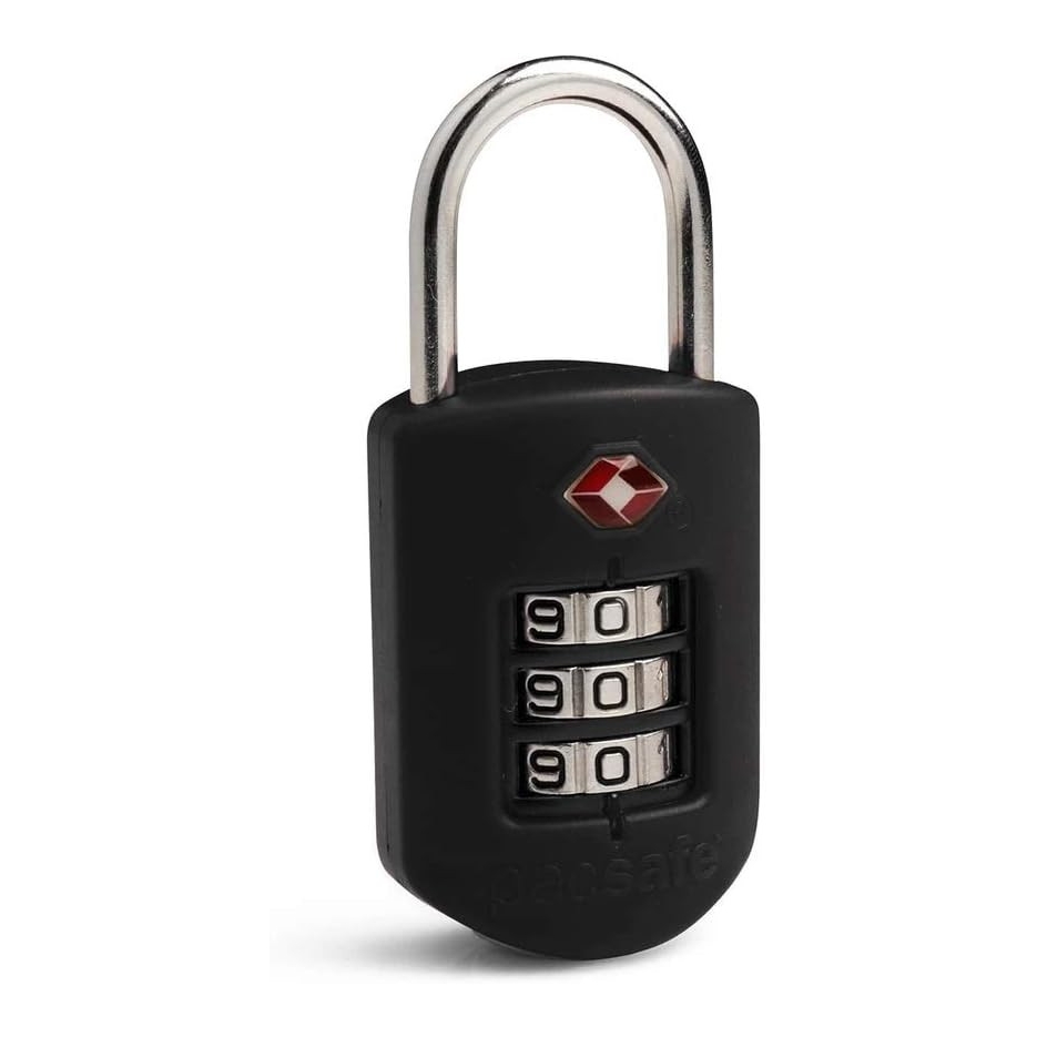 Pacsafe Prosafe 1000 Travel Sentry Approved Combination Padlock - Black