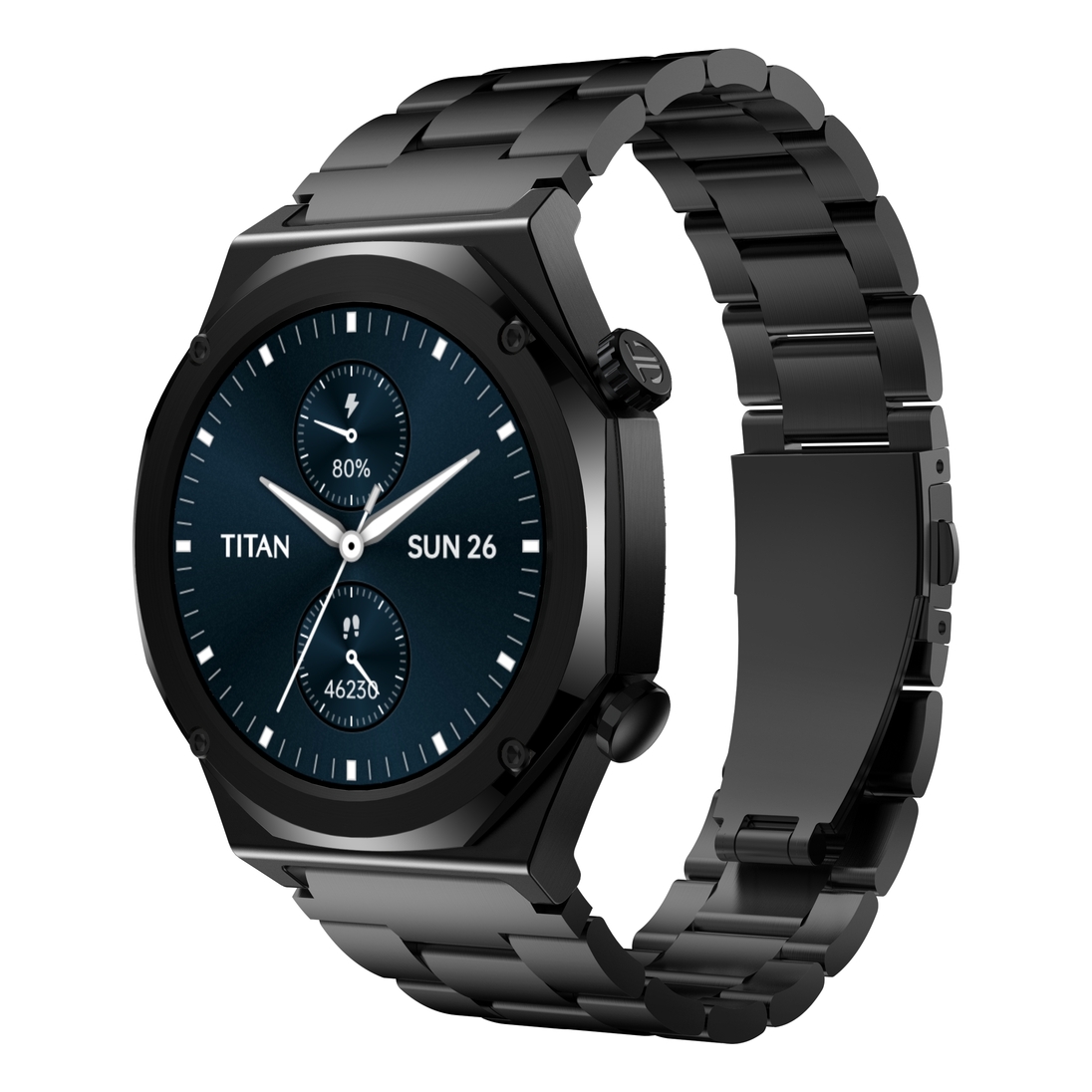 Titan Maestro Smartwatch - Black/Black