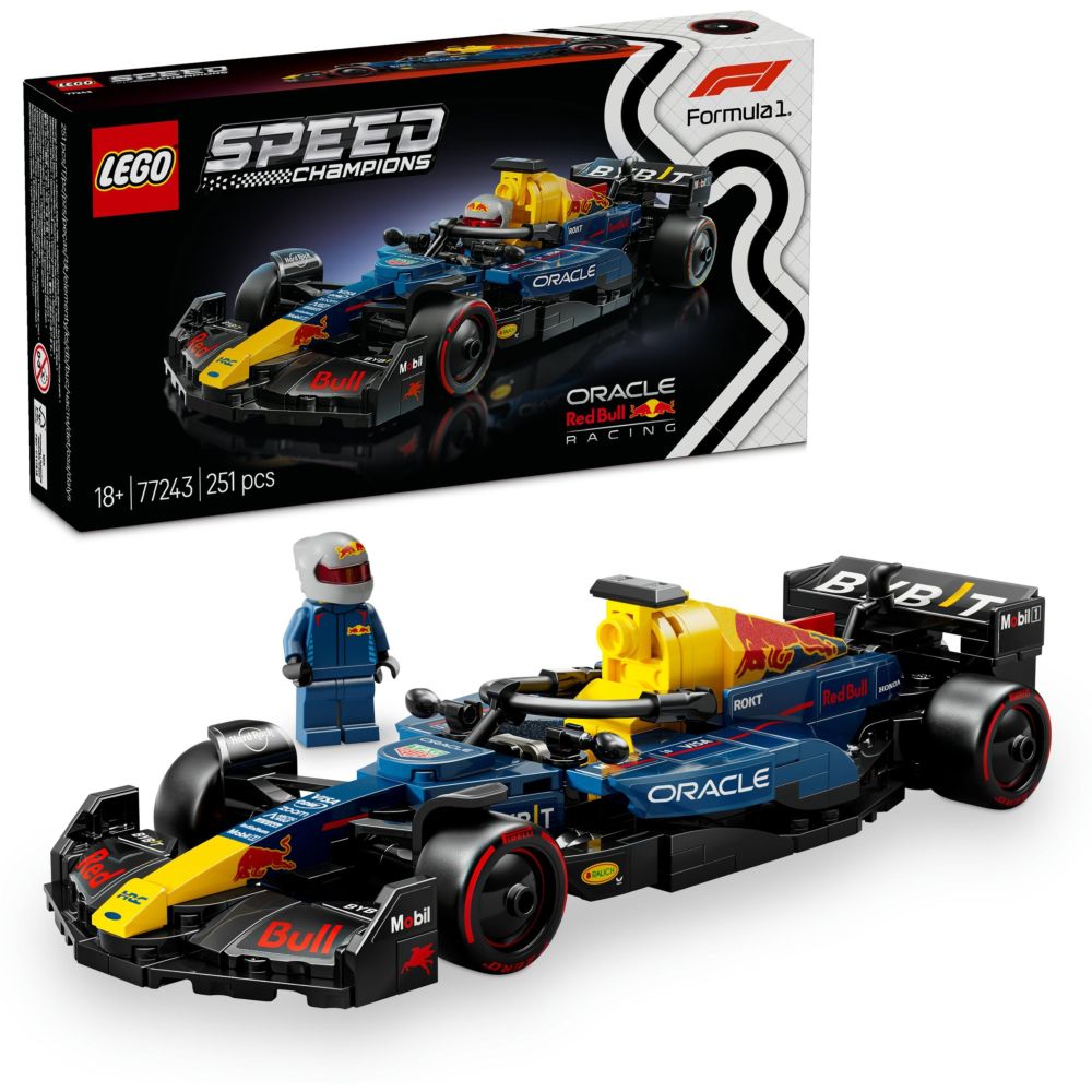 LEGO Speed Champions F1 Oracle Red Bull Racing RB20 Race Car 77243 (251 Pieces)