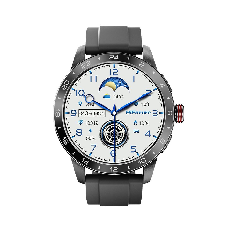 HiFuture FELX2 Smartwatch - Black/Black