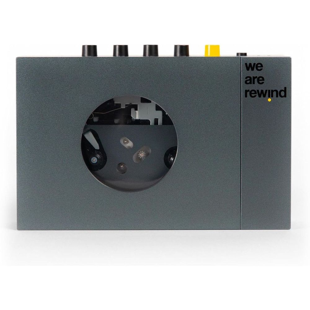 We Are Rewind Portable Bluetooth Cassette Player - Grey