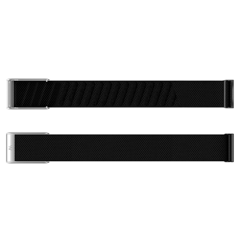 WHOOP 5.0 SuperKnit Luxe Accessory Band - Obsidian/Titanium