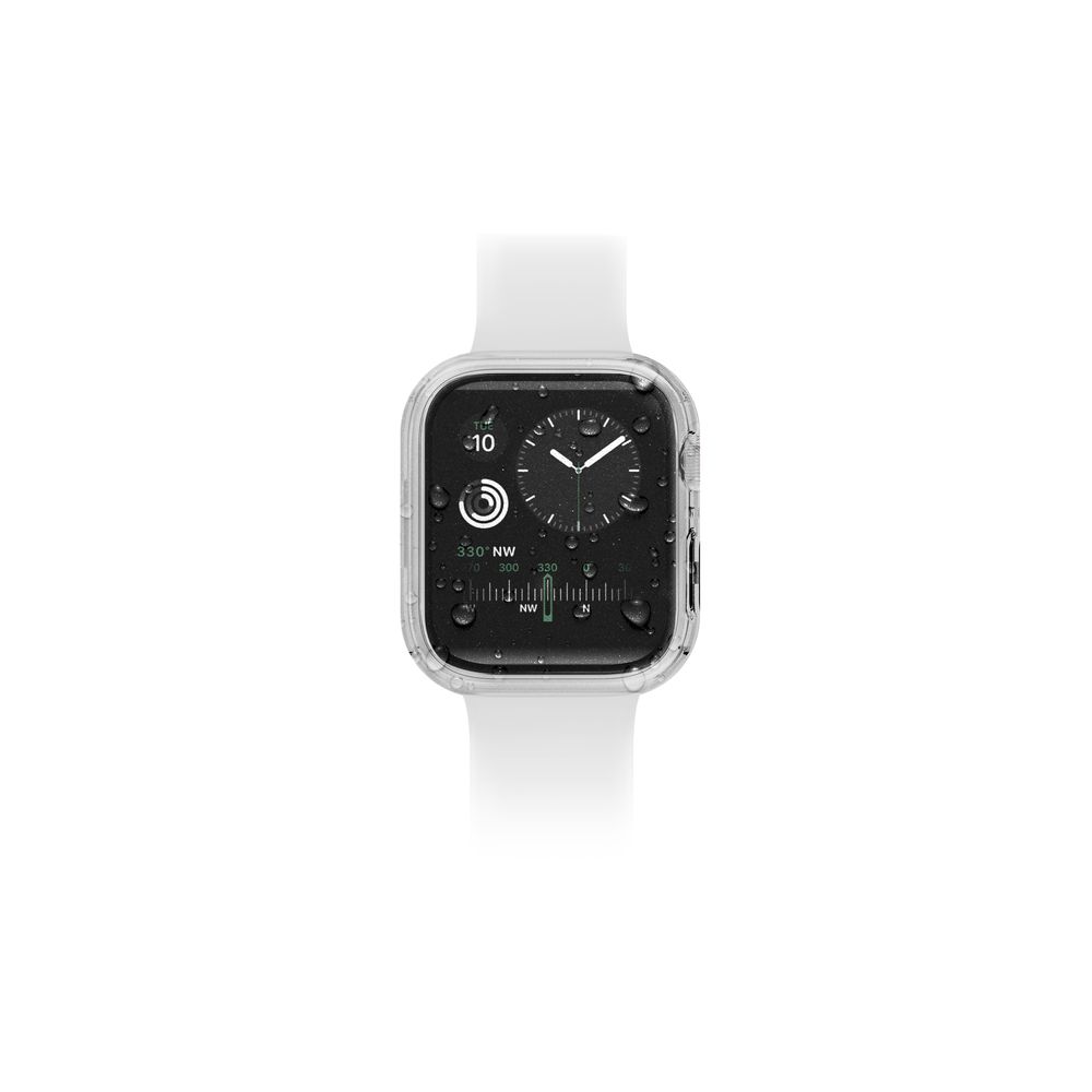 Uniq Nautic Watch Case With iP68 Water-Resistant Tempered Glass Screen Protection 42mm - Dove Clear