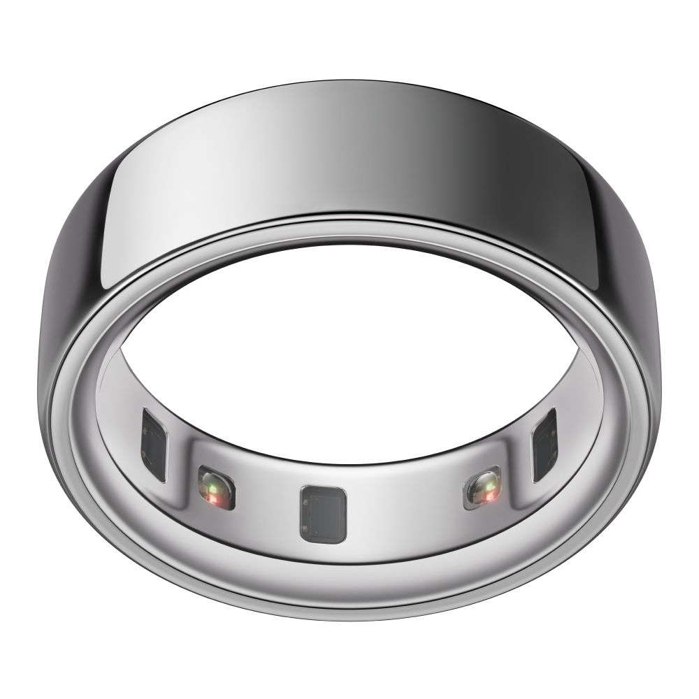 Oura Ring 4 Smart Ring Health Activity Tracker - Silver (Ring Size 10)
