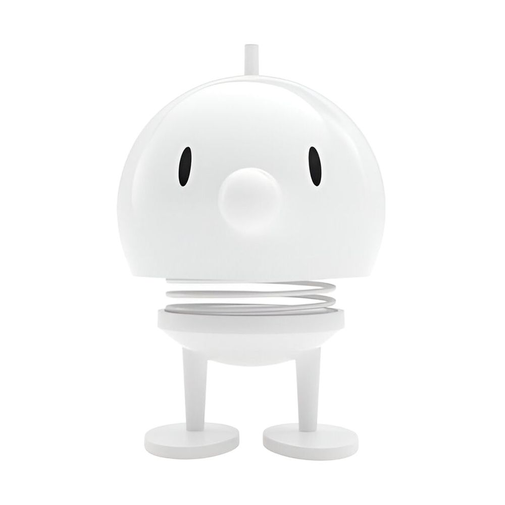 Hoptimist Bumble Decorative Figure - White - Medium (10.7 x 8.5 cm)