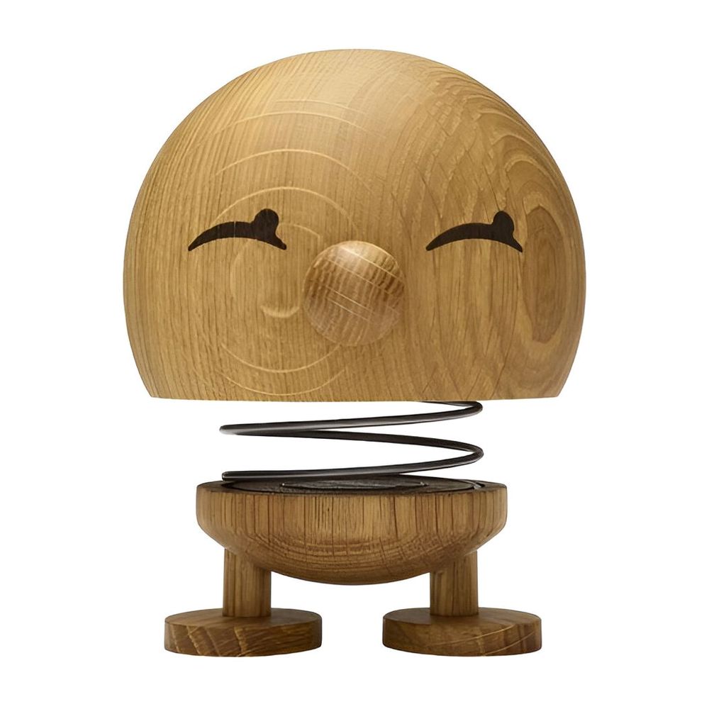 Hoptimist Bimble Decorative Figure - Oak - Large (15 x 10 cm)