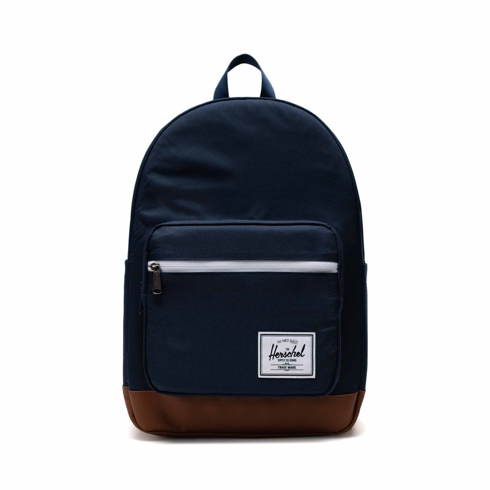 Herschel Pop Quiz Backpack - Navy/Tan