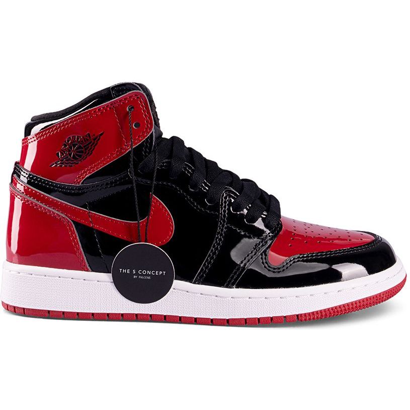 Nike Jordan 1 Retro High OG Patent Bred (GS)