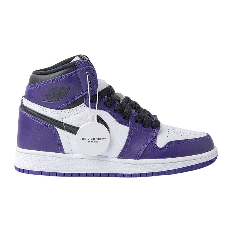 Nike Jordan 1 Retro High Court Purple White (GS)
