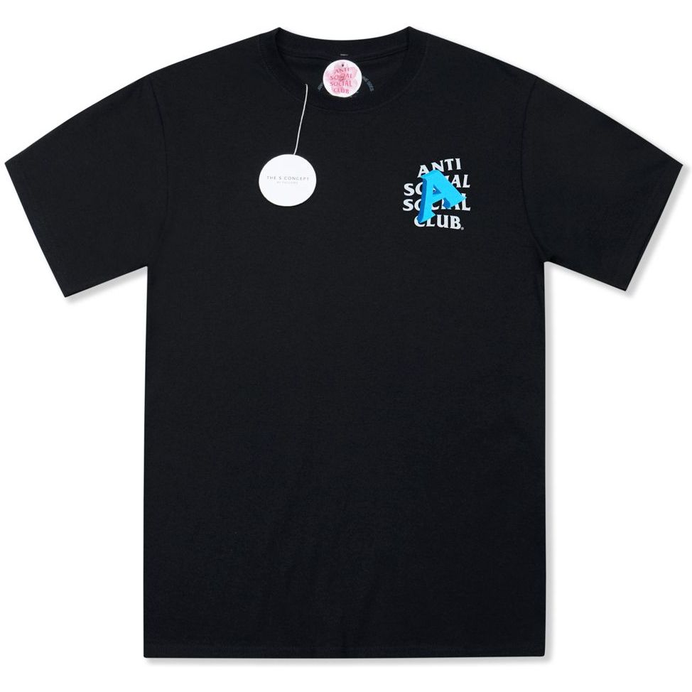 Anti Social Social Club A Is For Tee - Black