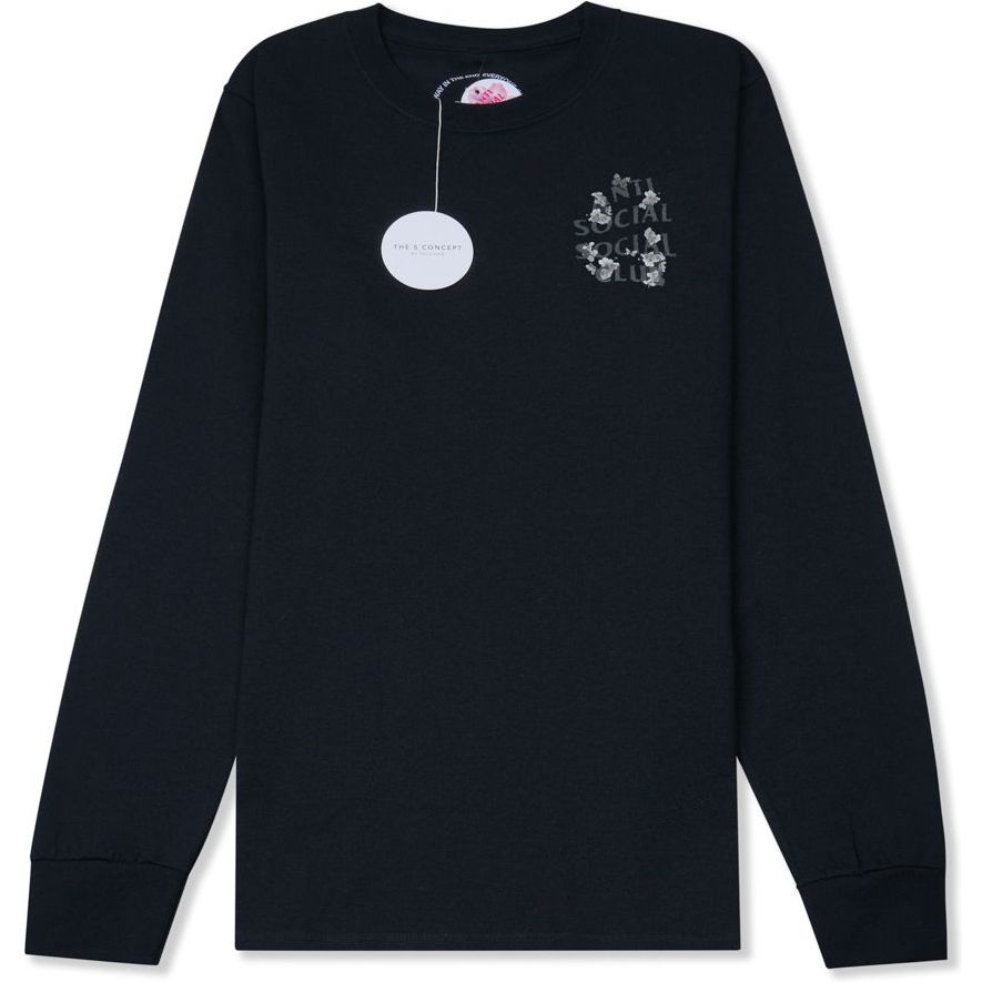 Anti Social Social Club Dramatic Long Sleeve Tee - Black